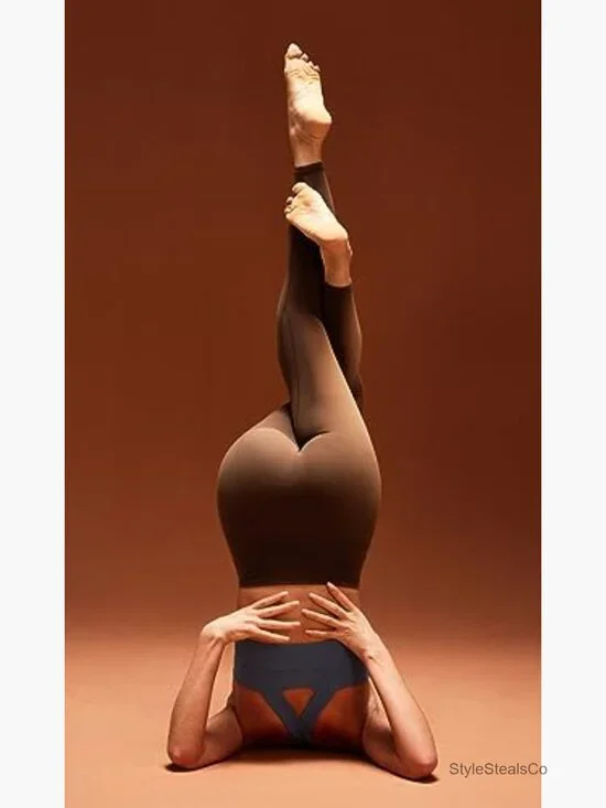 High Waisted Compression Leggings Tummy Control Workout Yoga Pants Buttery Soft - Picture 2 of 7